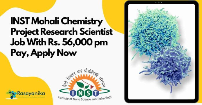 INST Mohali Chemistry Project
