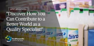 "Discover How You Can Contribute to a Better World as a Quality Specialist!"
