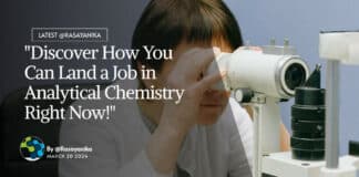 "Discover How You Can Land a Job in Analytical Chemistry Right Now!"