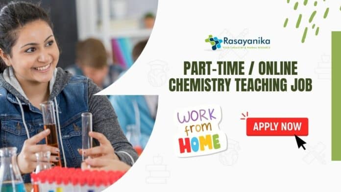 Part Time Chemistry Teaching Job