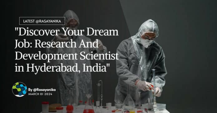 PI Industries R&D Scientist