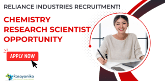 Reliance Industries Careers Chemistry