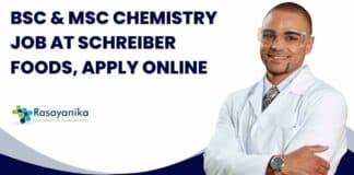 Schreiber Foods Chemistry Jobs