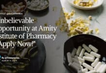 Amity Pharmacy JRF Job Opening - Apply Now