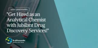 "Get Hired as an Analytical Chemist with Jubilant Drug Discovery Services!"