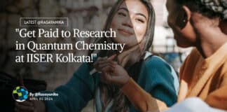 "Get Paid to Research in Quantum Chemistry at IISER Kolkata!"