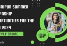 NIT Raipur Summer Internship Opportunities