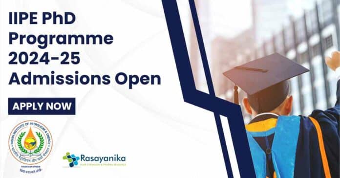 IIPE PhD Programme 2024-25 Admissions