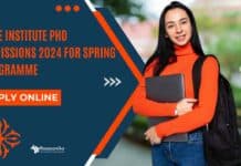 Bose Institute Admissions 2024