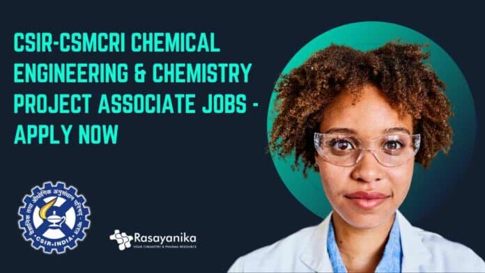 CSIR-CSMCRI Chemical Engineering