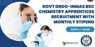 Govt DRDO-INMAS Apprentices Recruitment