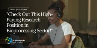 "Check Out This High-Paying Research Position in Bioprocessing Sector!"