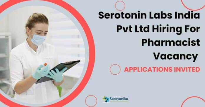 Pharmacy Vacancy at Serotonin