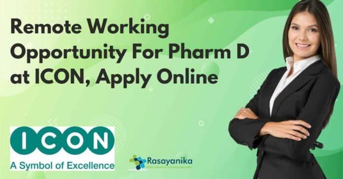ICON Pharm D CRA Job