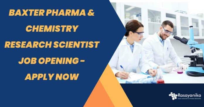 Baxter Research Scientist Job
