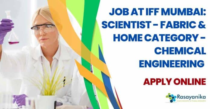 IFF Mumbai Chemical Engineering