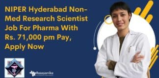 NIPER Hyderabad Non-Med Research