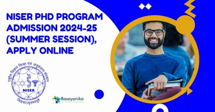 NISER PhD Admission 2024-25
