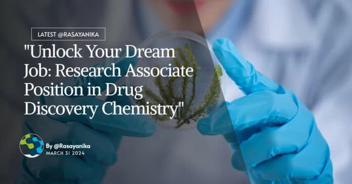 Jubilant Biosys Pharma & Organic Chemistry Research Associate Job, Apply Online