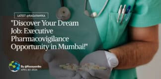 "Discover Your Dream Job: Executive Pharmacovigilance Opportunity in Mumbai!"