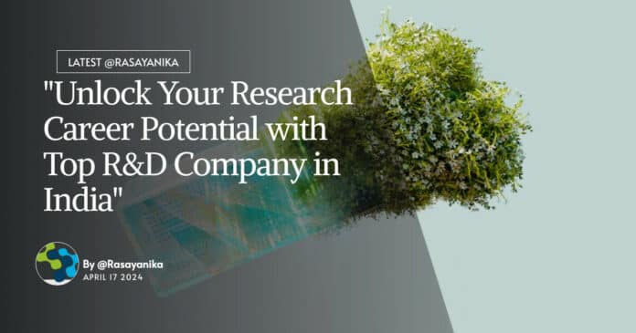 Piramal R&D Research Associate Job Opening - Pharma & Chemistry Apply Online