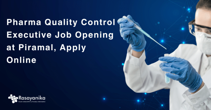 Piramal Pharma Quality Control