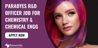 Paradyes R&D Officer Job