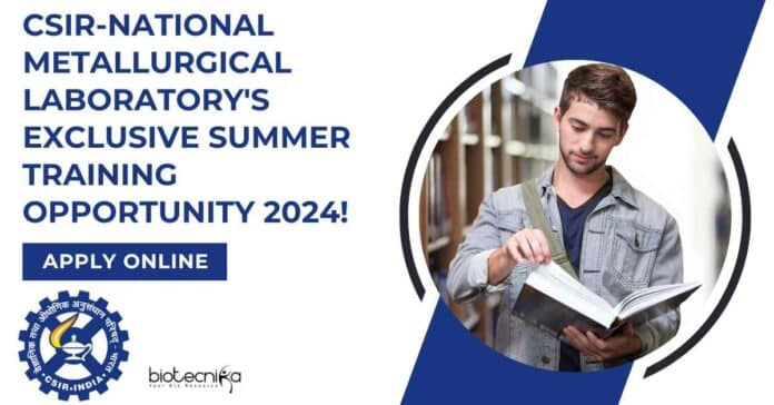 CSIR-NML Summer Training 2024
