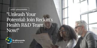Reckitt R&D Officer Job