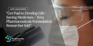 "Get Paid to Develop Life-Saving Medicines - Teva Pharmaceuticals Formulation Researcher Job!"