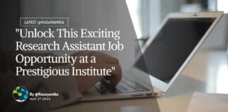 ICT Mumbai MSc Chemistry, MTech Chemical Tech Research Assistant Recruitment, Apply Online
