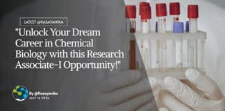 IISER Bhopal Chemistry Research Associate Job Opening - Apply Now