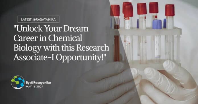 IISER Bhopal Chemistry Research Associate Job Opening - Apply Now