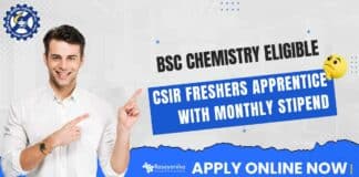 CSIR Freshers Apprentice With