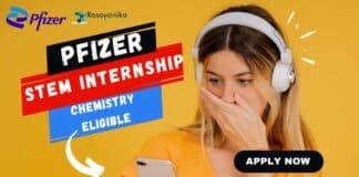 Pfizer STEM Internship For Chemistry, Apply Online Now