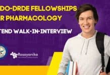 DRDO-DRDE Fellowships For Pharmacology