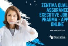 Zentiva Quality Assurance Executive