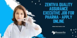 Zentiva Quality Assurance Executive