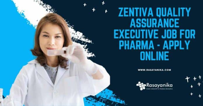 Zentiva Quality Assurance Executive