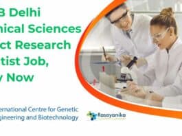 ICGEB Delhi Chemical Sciences
