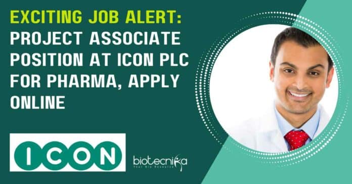 ICON plc Pharma Project Job Opening
