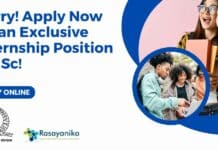 IISc Chemical Engineering Internship 2024 - Apply Now
