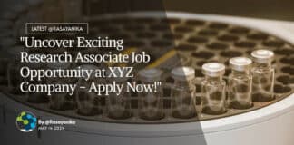 "Uncover Exciting Research Associate Job Opportunity at XYZ Company - Apply Now!"
