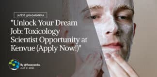 "Unlock Your Dream Job: Toxicology Scientist Opportunity at Kenvue (Apply Now!)"