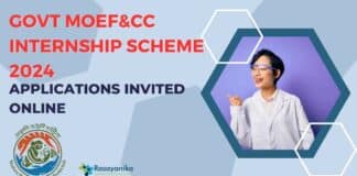MoEF&CC Internship Scheme 2024