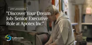"Discover Your Dream Job: Senior Executive Role at Apotex Inc."
