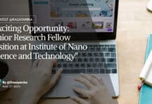 "Exciting Opportunity: Junior Research Fellow Position at Institute of Nano Science and Technology"