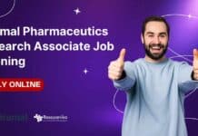 Piramal Pharmaceutics Research Associate