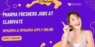 Pharma Freshers Jobs India