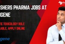 Freshers Pharma Vacancies at Syngene